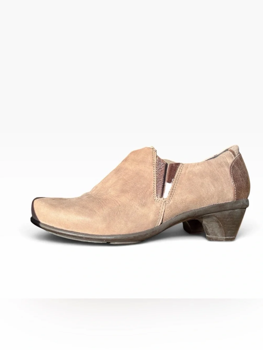 Naot Avantgarde Collection Taupe Tan Booties Sz 6